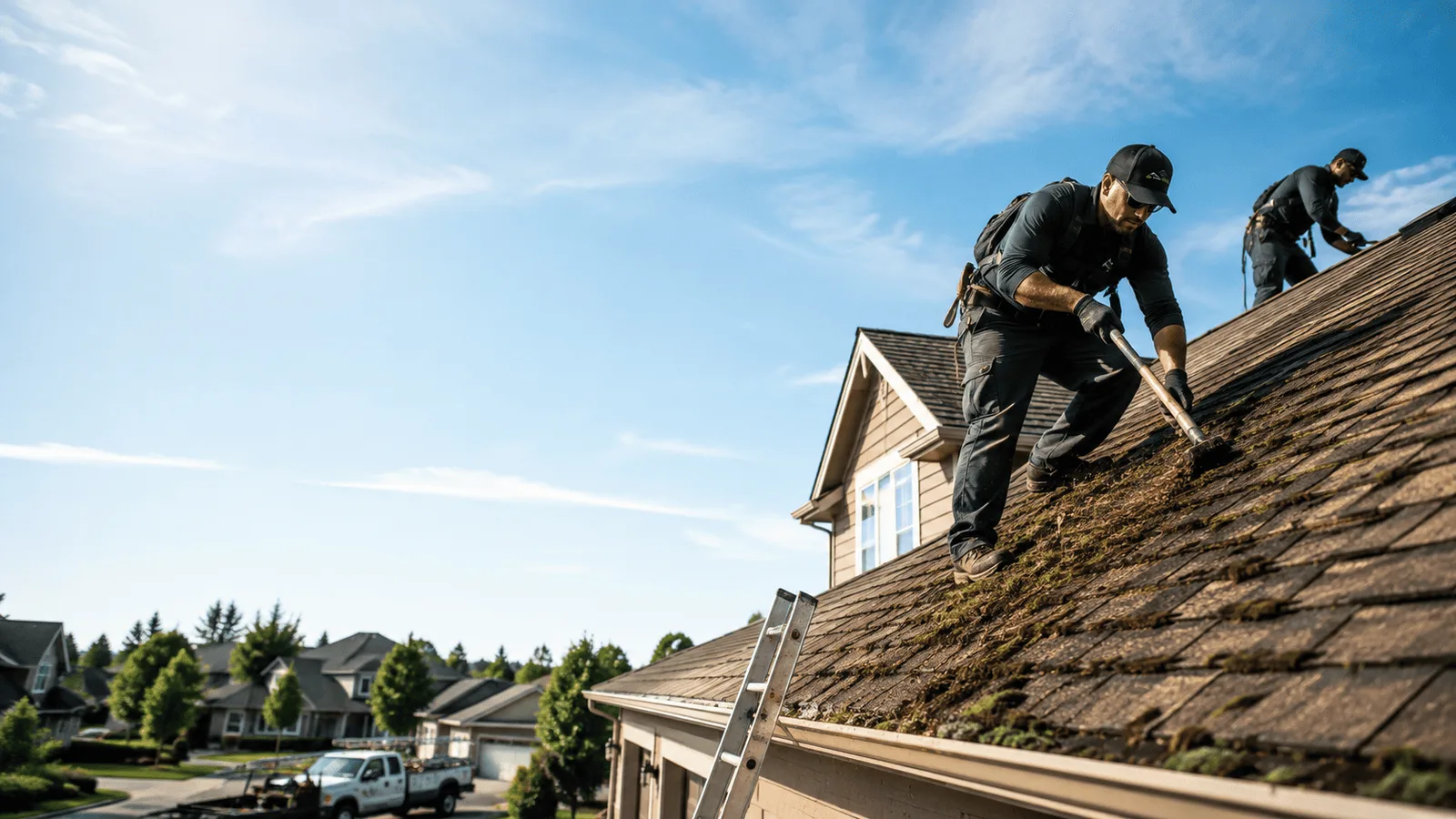 Roof Moss Removal in Ottawa, IL near me